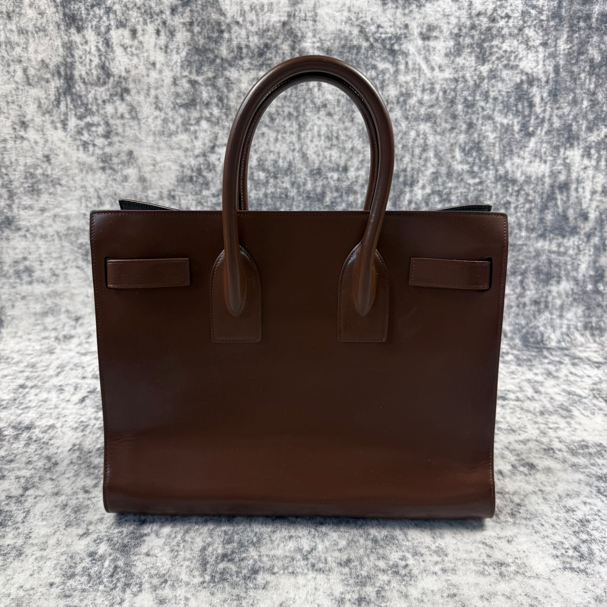 Saint Laurent Sac de Jour Brown Leather Tote Bag