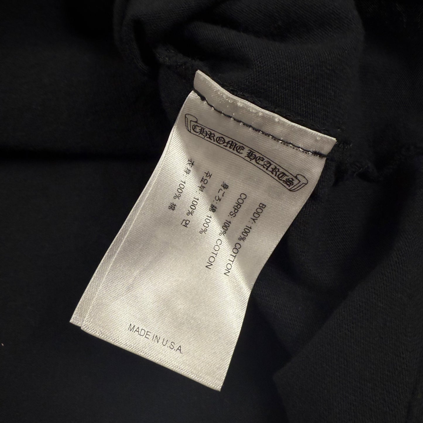 Chrome Hearts & Matty boy Chomper ‘Black’ Long Sleeve