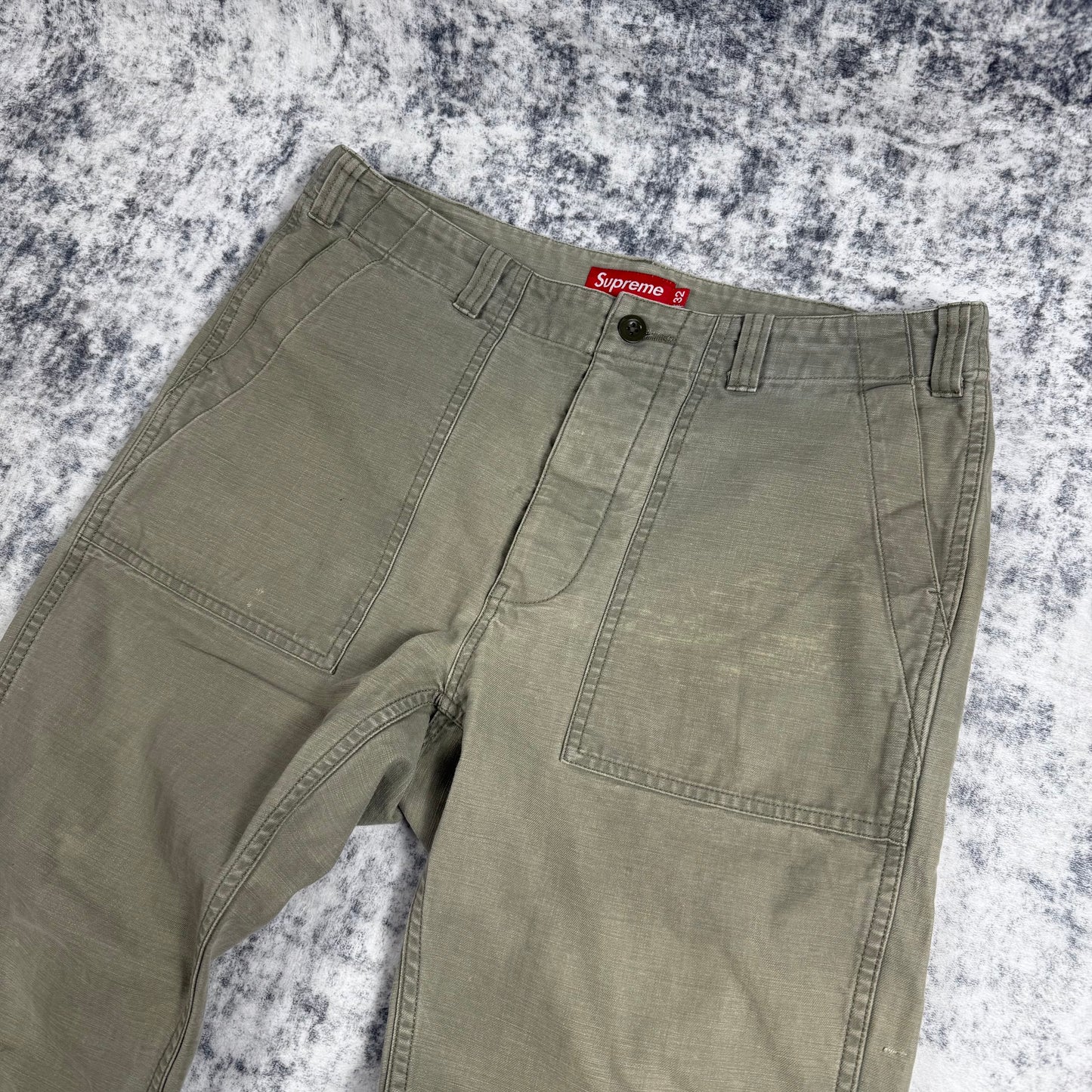 Supreme Cargo Khakis Military ‘Green’ Pants