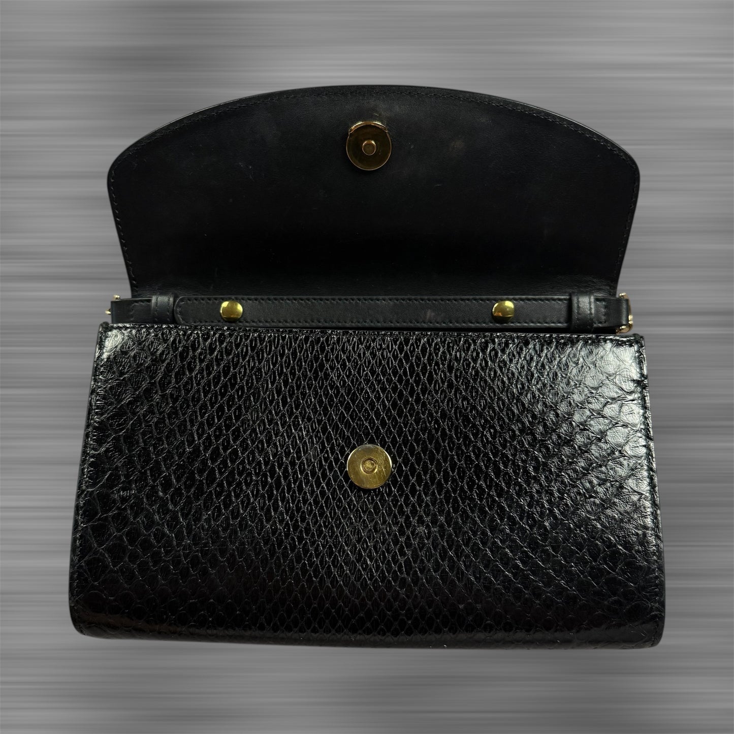 Gucci Zumi Shoulder Bag Python Mini