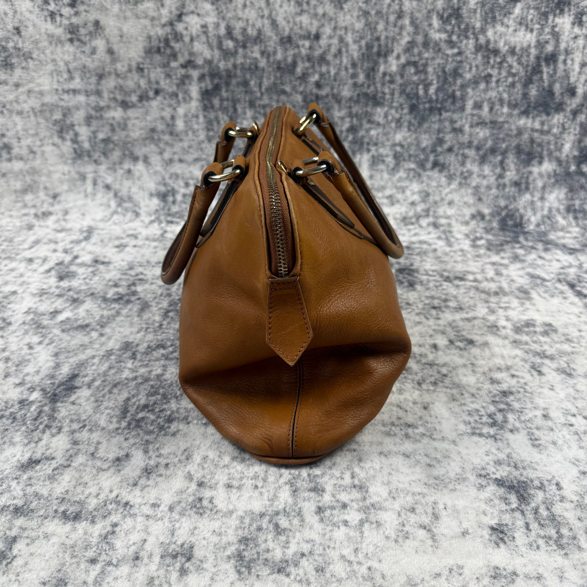 Vivienne Westwood Vintage Perforated Orb Leather Handbag