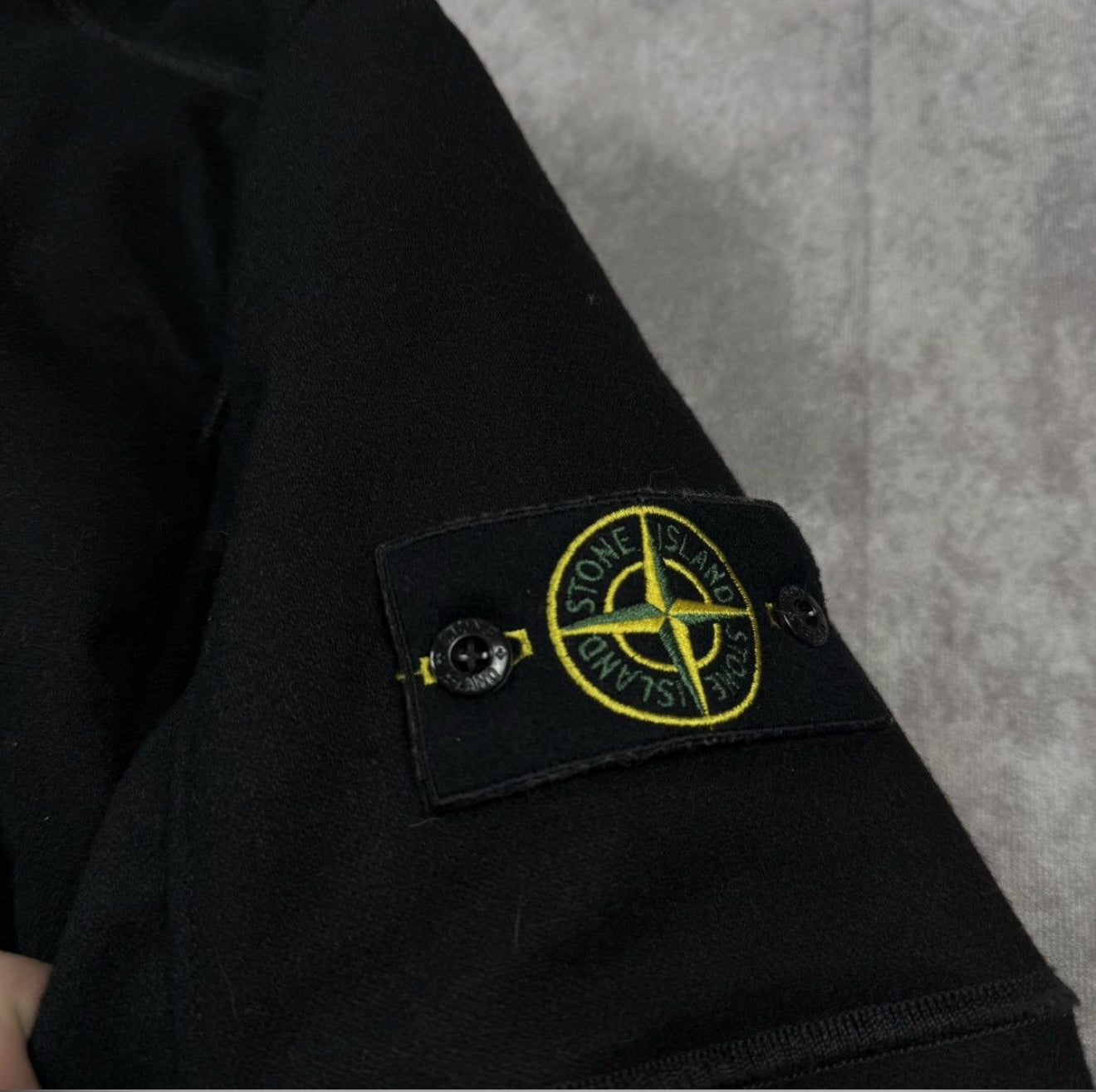 Stone Island 2018 Black Panno 4L Stretch Parka Jacket