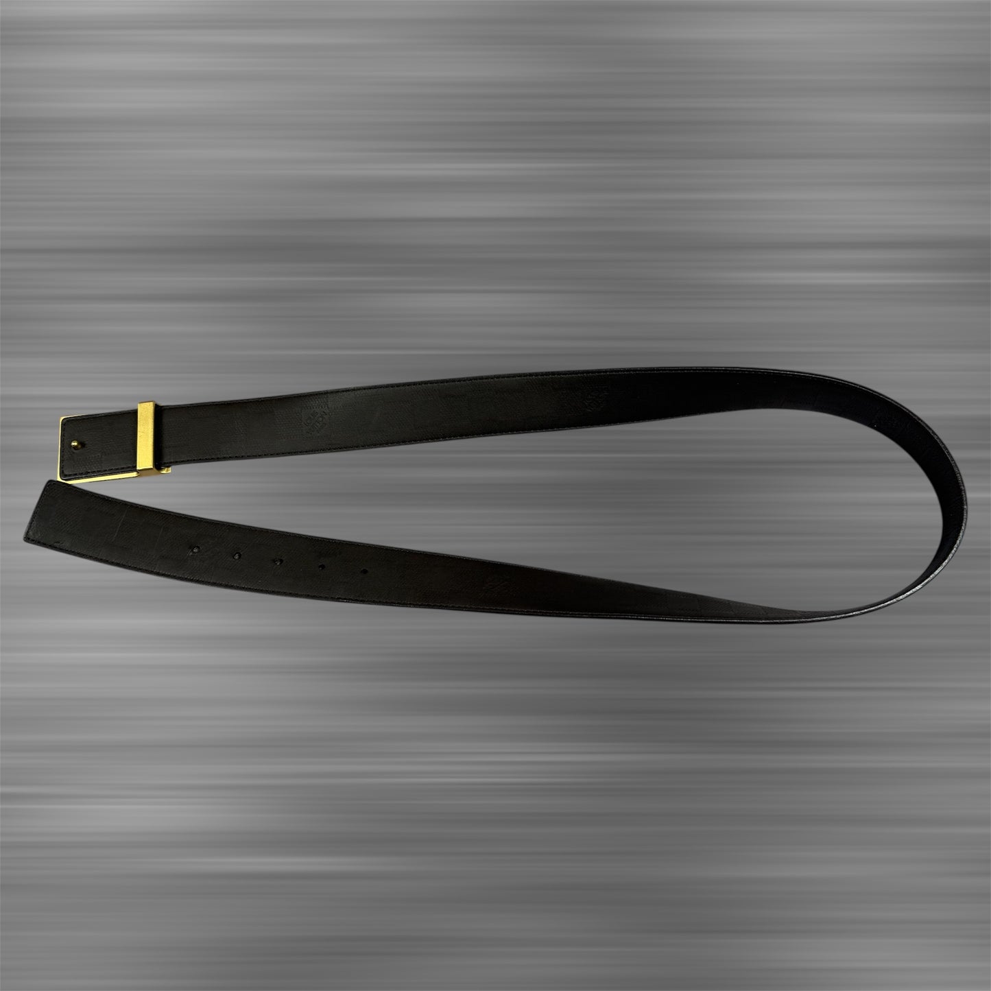 Louis Vuitton Leather Monogram Reversible Belt