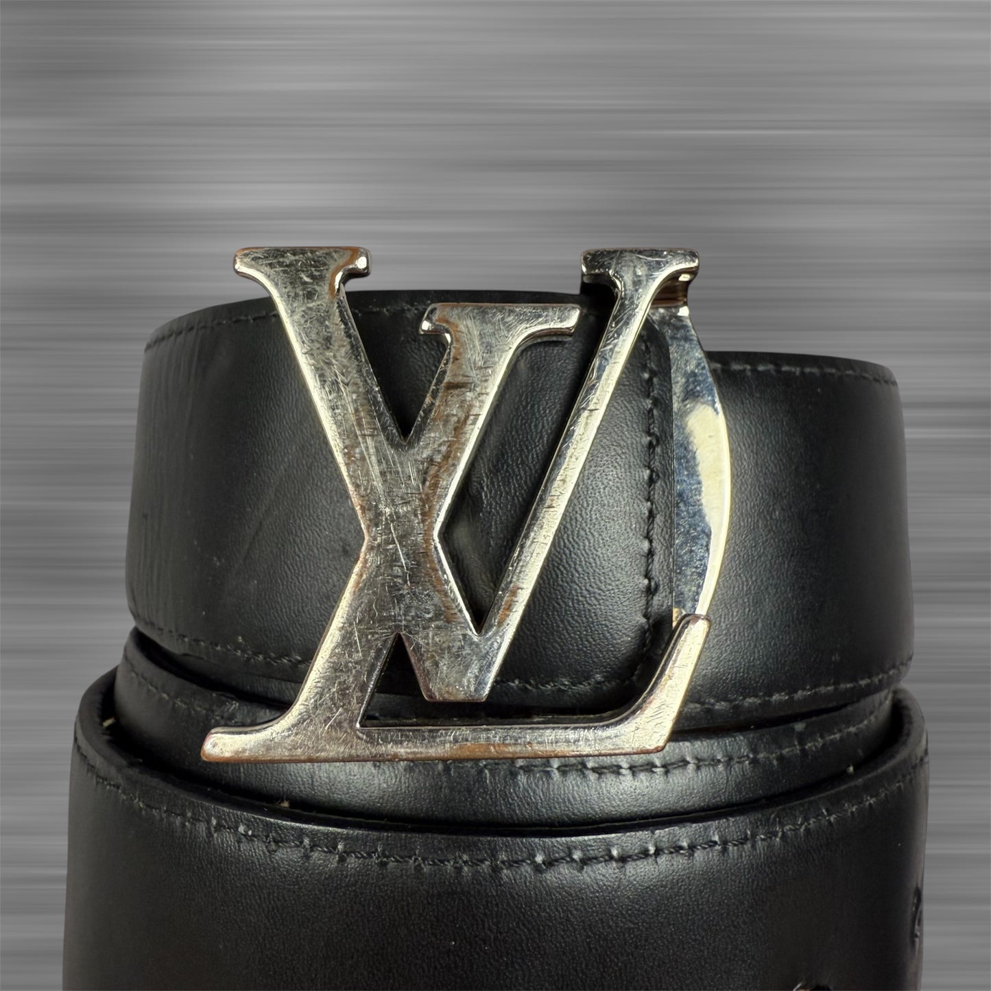 Louis Vuitton Leather Reversible ‘Black’ Belt