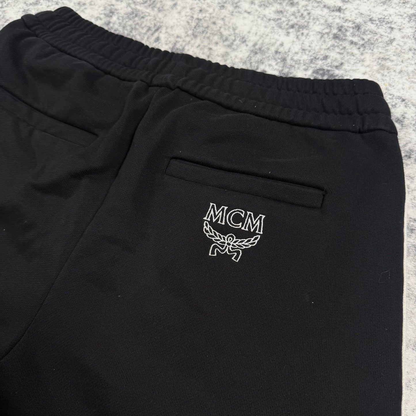 MCM Classic Logo Track ‘Black’ Shorts