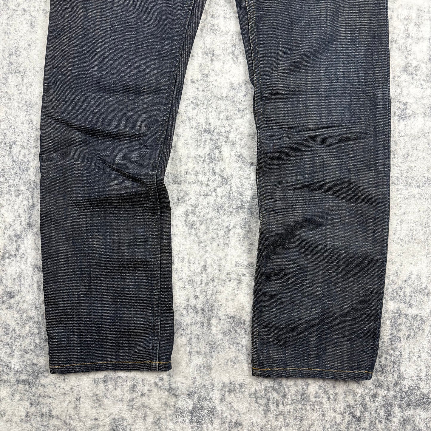Burberry Dark Wash Straight Fit Denim Jeans