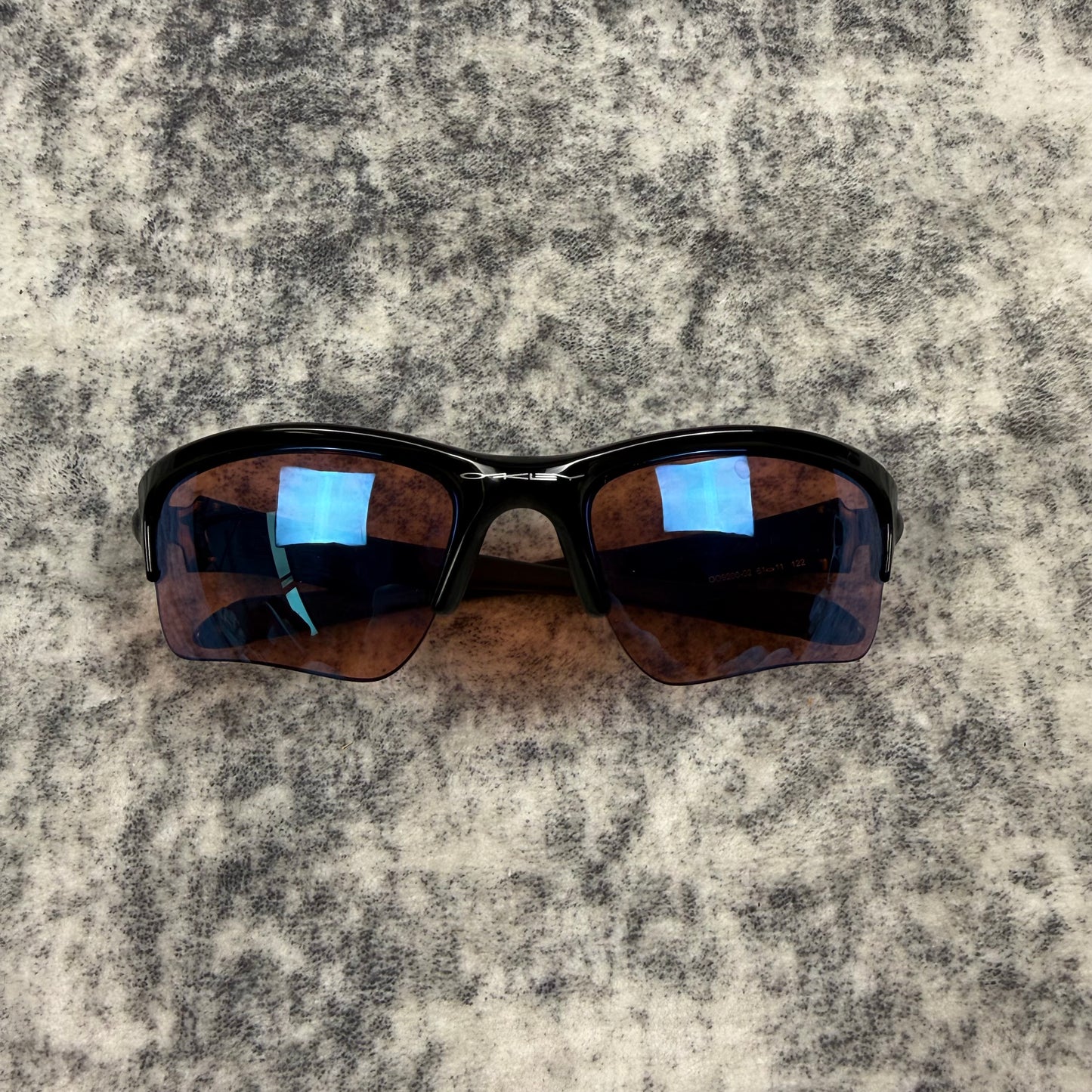 Oakley Quarter Jacket ‘Black’ Iridium Sunglasses