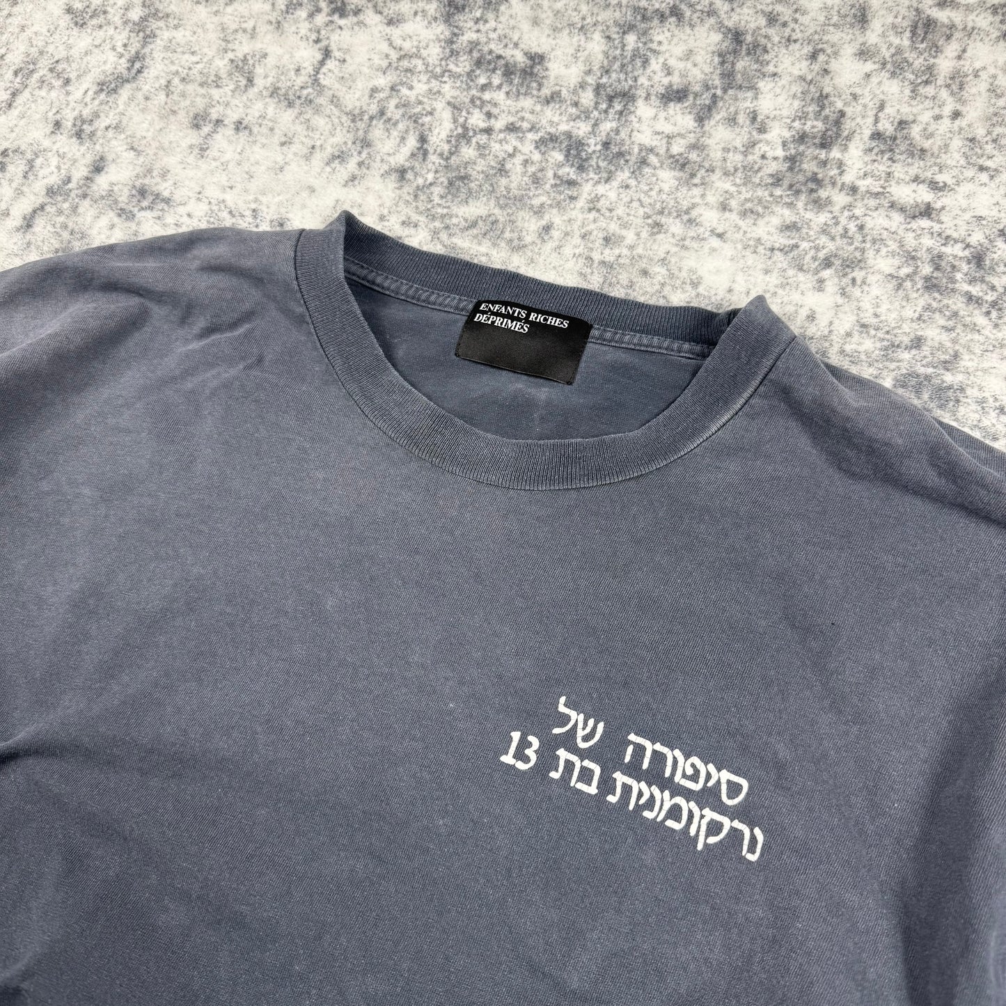 Enfants Riches Déprimés Christiane F. ‘Navy’ Long Sleeve