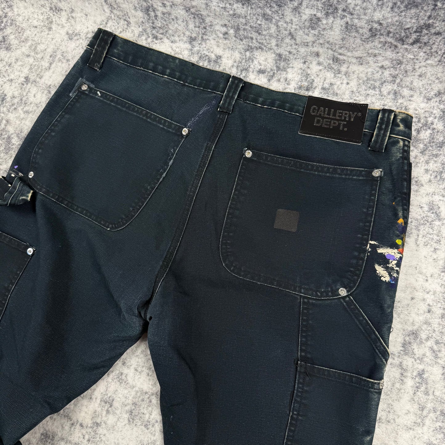 Gallery Dept. Paint Splatter LA Flared Carpenter Jeans