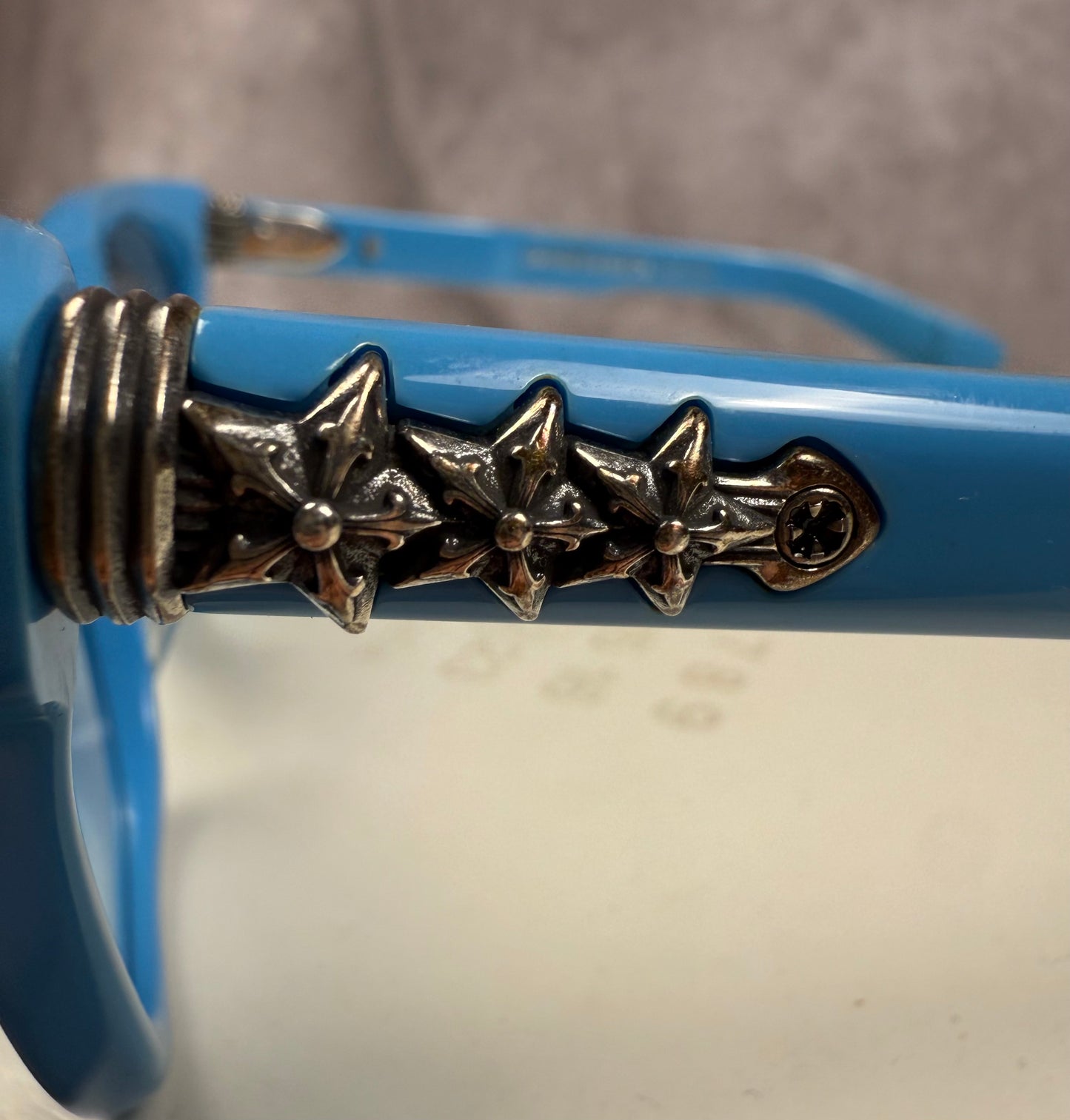 Chrome Hearts Clittearti ‘Baby Blue’ Sunglasses