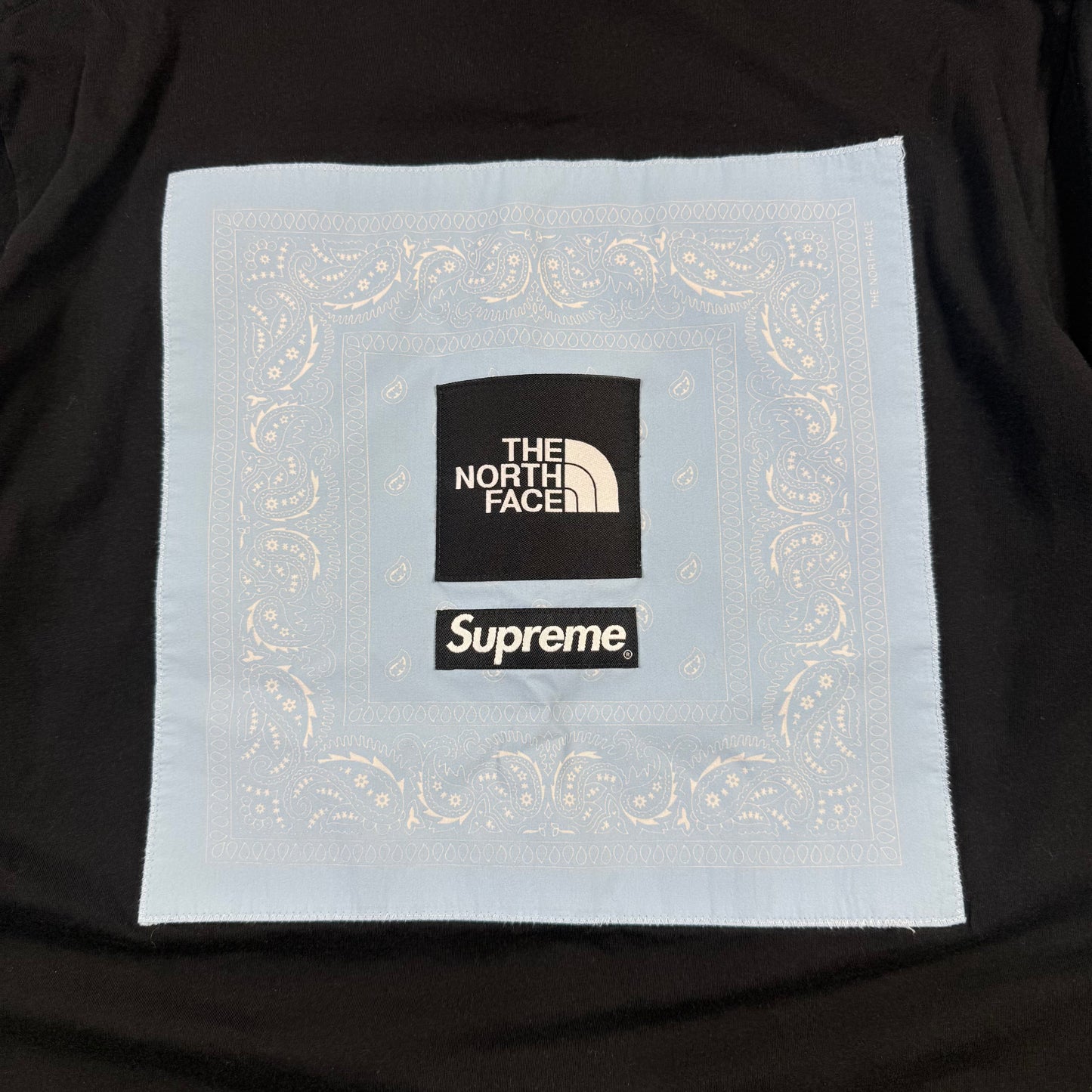 Supreme & The North Face Bandana ‘Black’ T-Shirt