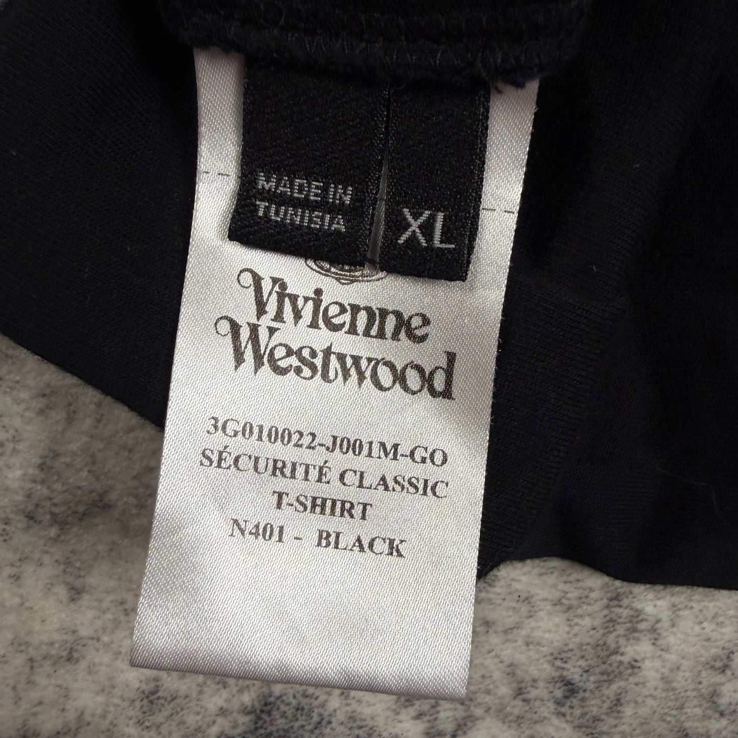 Vivienne Westwood “Westwood Sécurité” ‘Black’ T-Shirt