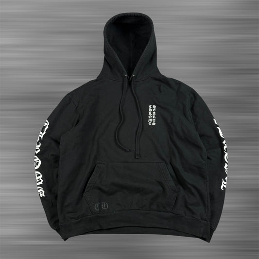 Chrome Hearts Vertical Black Hoodie